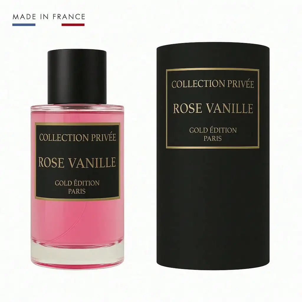 COLLECTION PRIVE GOLD EDITION – ROSE VANILLE 50ML EAU DE PARFUM – POUR FEMME