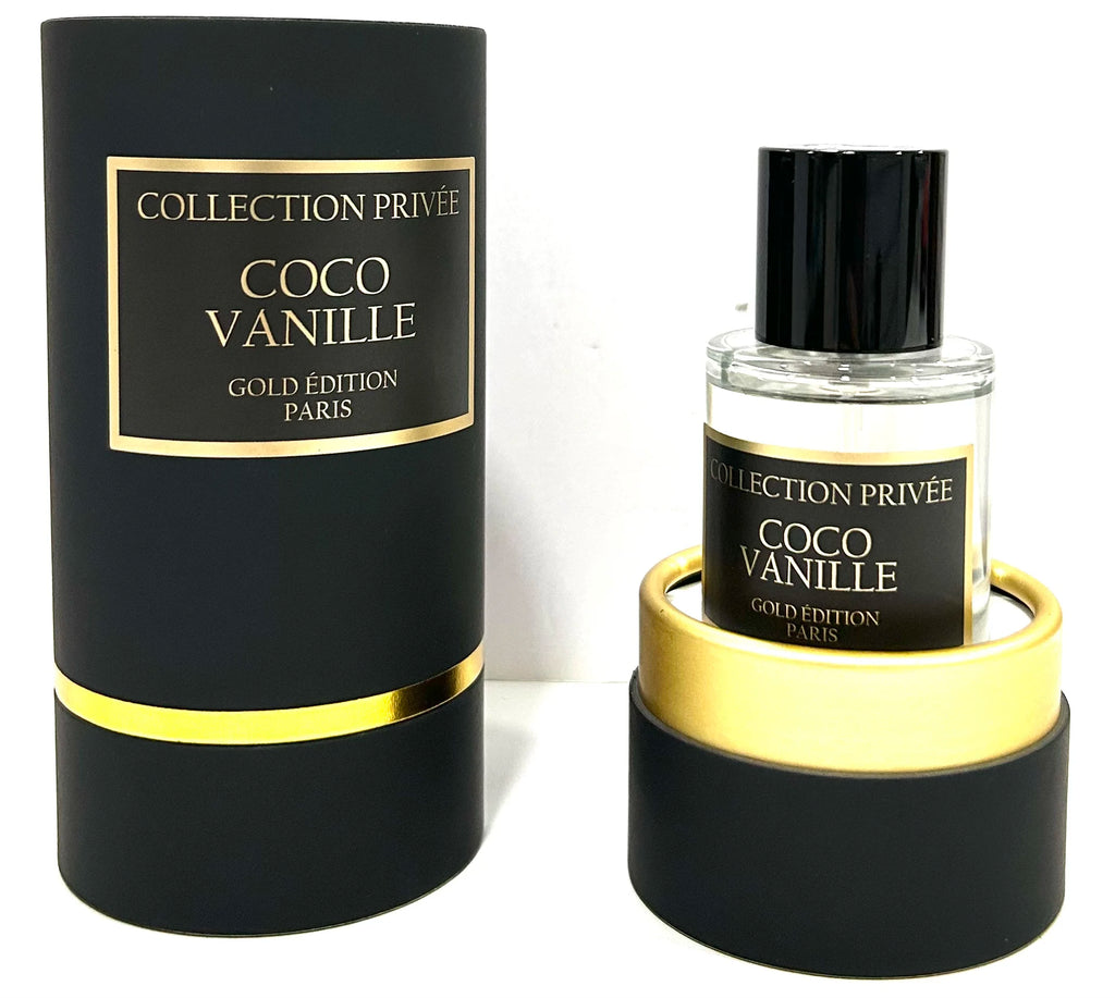 Parfum Bois Intense Coco vanille , Collection Privée Gold Pack Duo, 2x50ML, Frabriqué en France