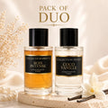 Parfum Bois Intense Coco vanille , Collection Privée Gold Pack Duo, 2x50ML, Frabriqué en France