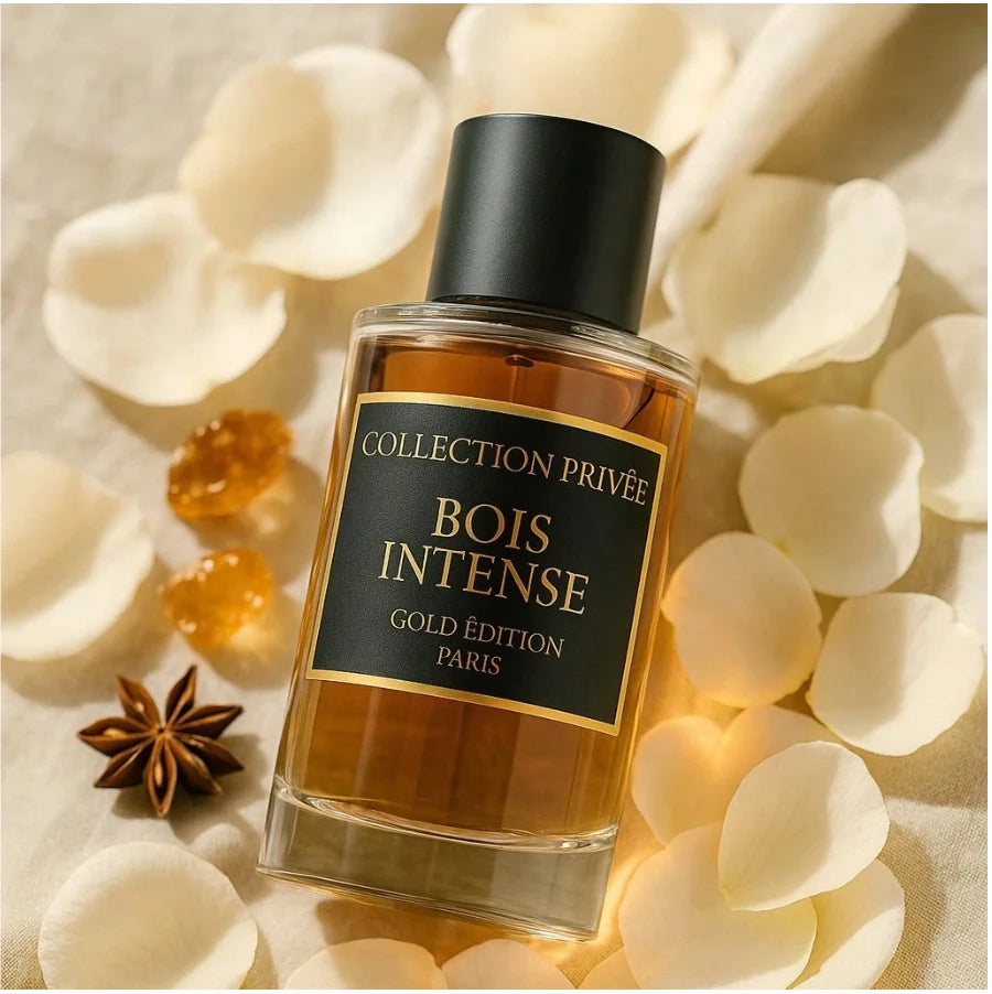 Parfum Bois Intense Coco vanille , Collection Privée Gold Pack Duo, 2x50ML, Frabriqué en France