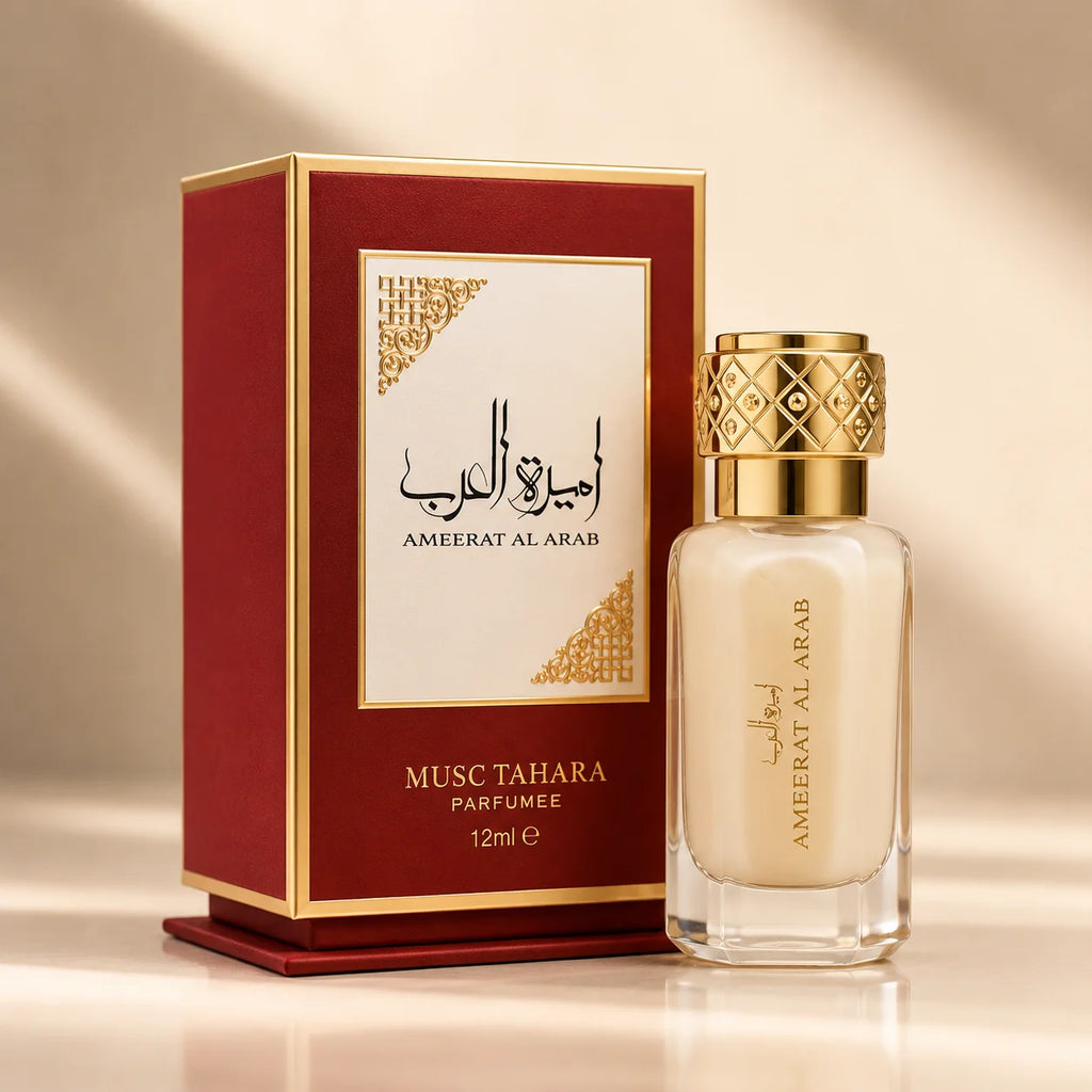 Dubai Flower Musc Tahara Ameerat Al Arab 12ML Extrait de parfum sans alcool Femme