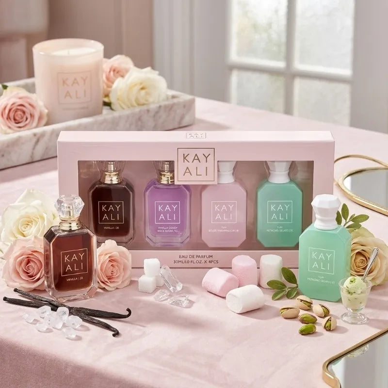 Ensemble de parfums KAYALI 30ml X4, collection de mini-parfums portables de luxe longue durée, unisexe de Qualité !