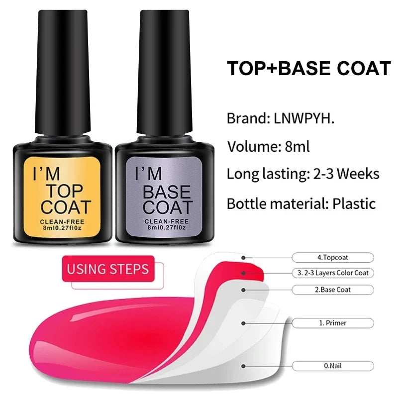 Kit de vernis à ongles COMPLET ! En acrylique, ensemble de Gel Poly avec lampe à ongles, Extension d'ongles, Gel à contruction pour avoir de magnifiques ongles ! 🎗️