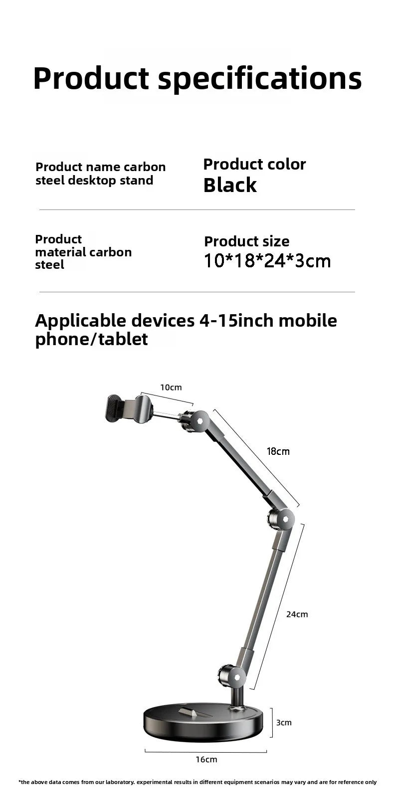 Support de téléphone portable 1 pièce, support spécial pour prise de vue aérienne