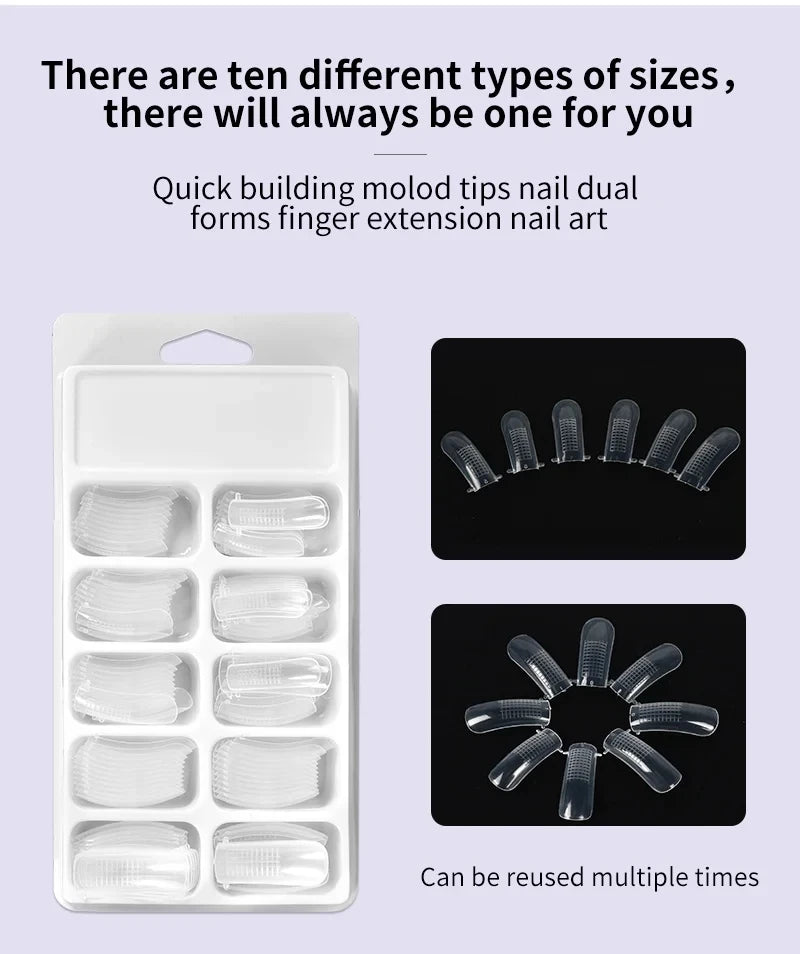 Kit de vernis à ongles COMPLET ! En acrylique, ensemble de Gel Poly avec lampe à ongles, Extension d'ongles, Gel à contruction pour avoir de magnifiques ongles ! 🎗️