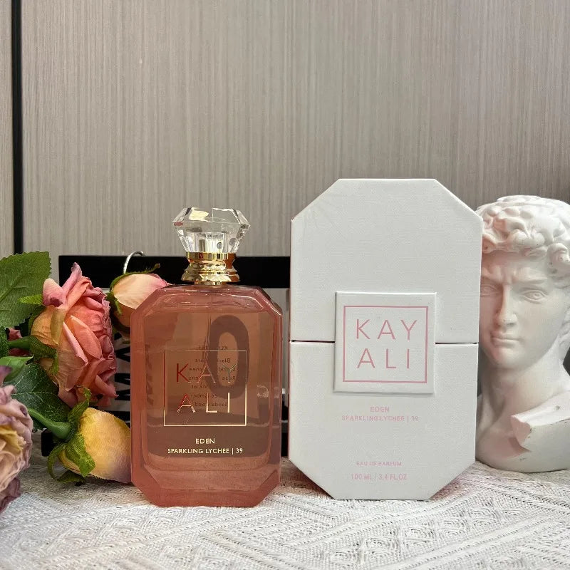 Parfum Unisexe Kayali 100ml Longue Durée Floral Fruité Vanille Bonbon Sucre de Rose