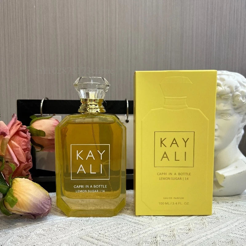 Parfum Unisexe Kayali 100ml Longue Durée Floral Fruité Vanille Bonbon Sucre de Rose