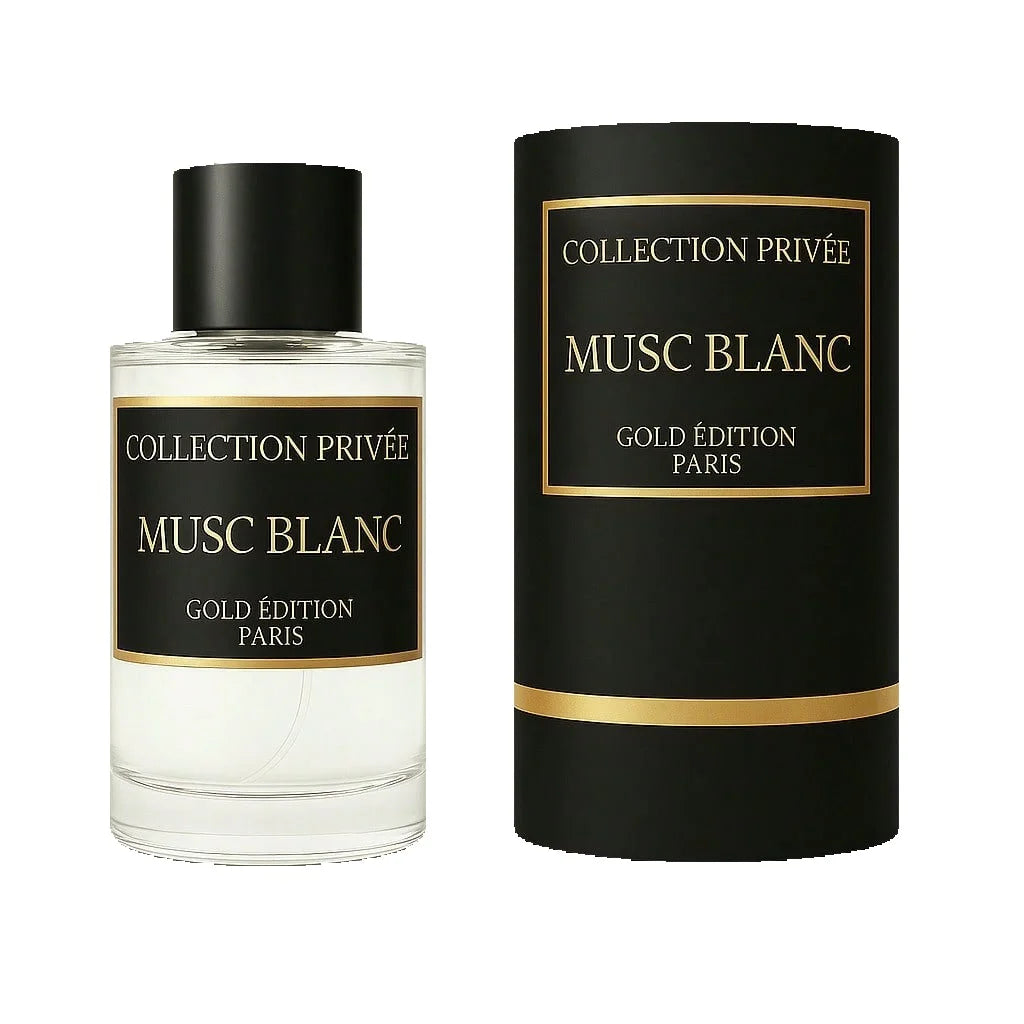 COLLECTION PRIVE GOLD EDITION – MUSC BLANC 50ML EAU DE PARFUM – UNISEXE