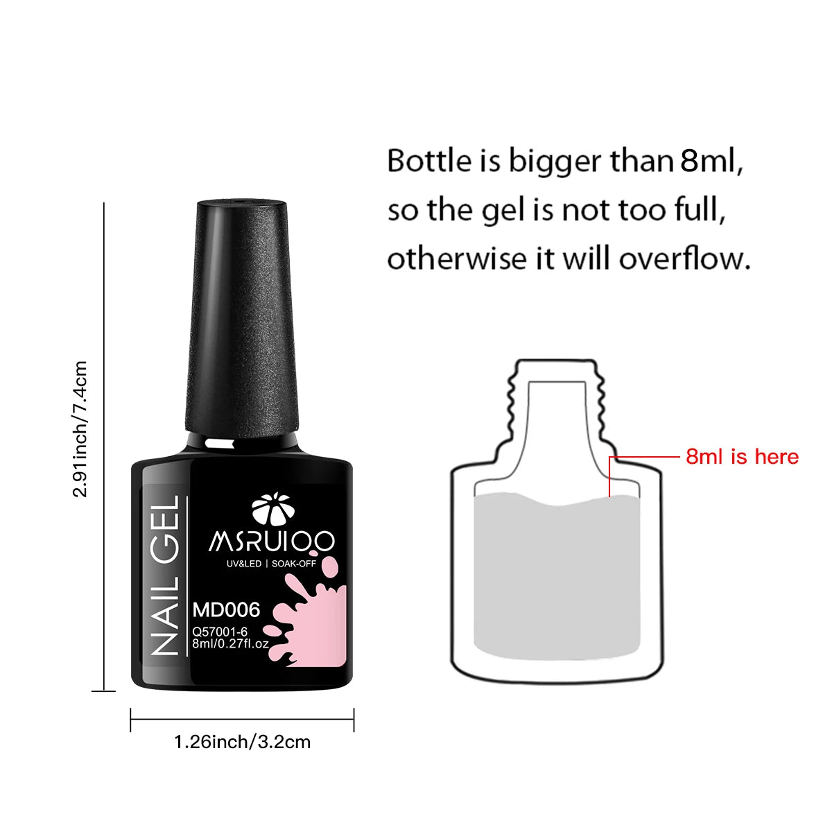 Ensemble de vernis à ongles gel UV, kit de manucure longue durée !
