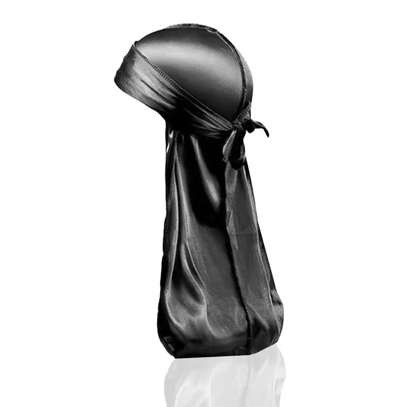 1-4 pièces nouveau soie Durag Bandana Turban chapeau hommes respirant !