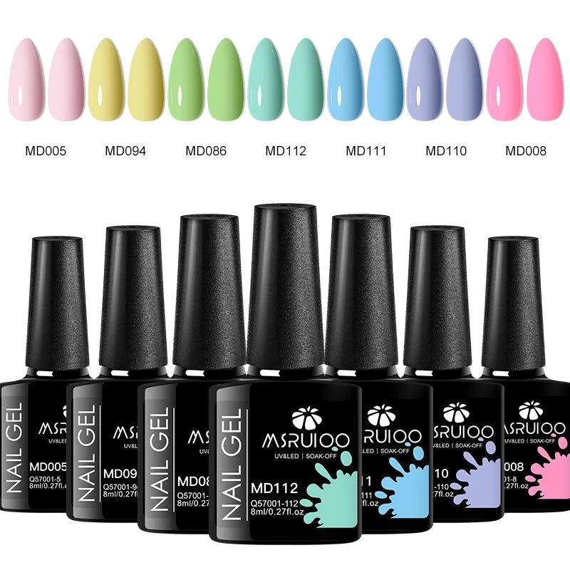 Ensemble de vernis à ongles gel UV, kit de manucure longue durée !
