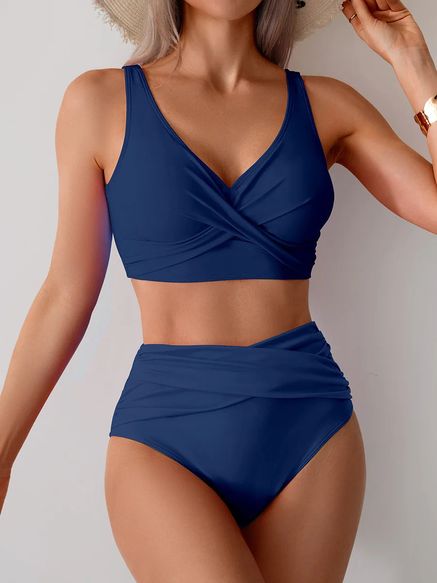 Été Sexy Bikinis Push Up maillots de bain femmes maillots de bain pour femme plage maillot de bain maillots de bain taille haute Bikini ensemble piscine baigneur