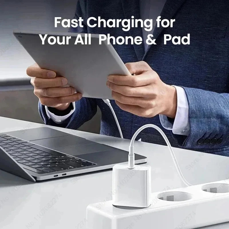 PD 30W chargeur rapide pour Apple iPhone 17 11 12 13 14 15 16 Pro Max