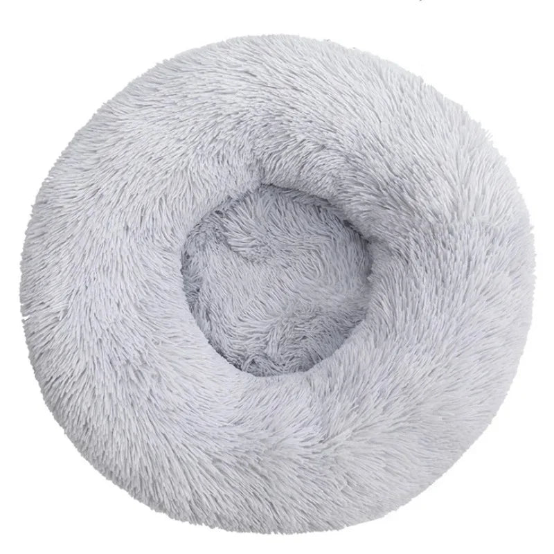 Lit rond pour animaux de compagnie, 40 à 90cm, 6 tailles, pour grand chien, lit Super doux pour chats & chiens