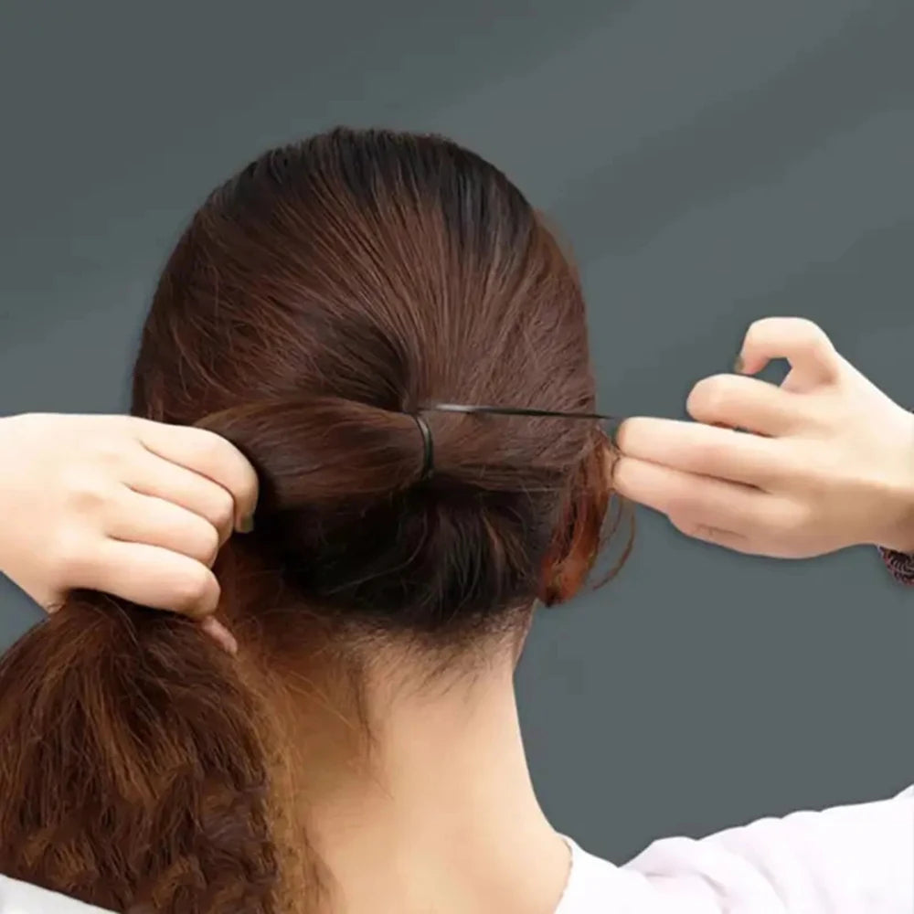 Bande de caoutchouc de poulet pour enfants, noir, transparent, haute élasticité, sans danger pour les cheveux, accessoires pour cheveux, bande de sauna, paquet de 1000 pièces