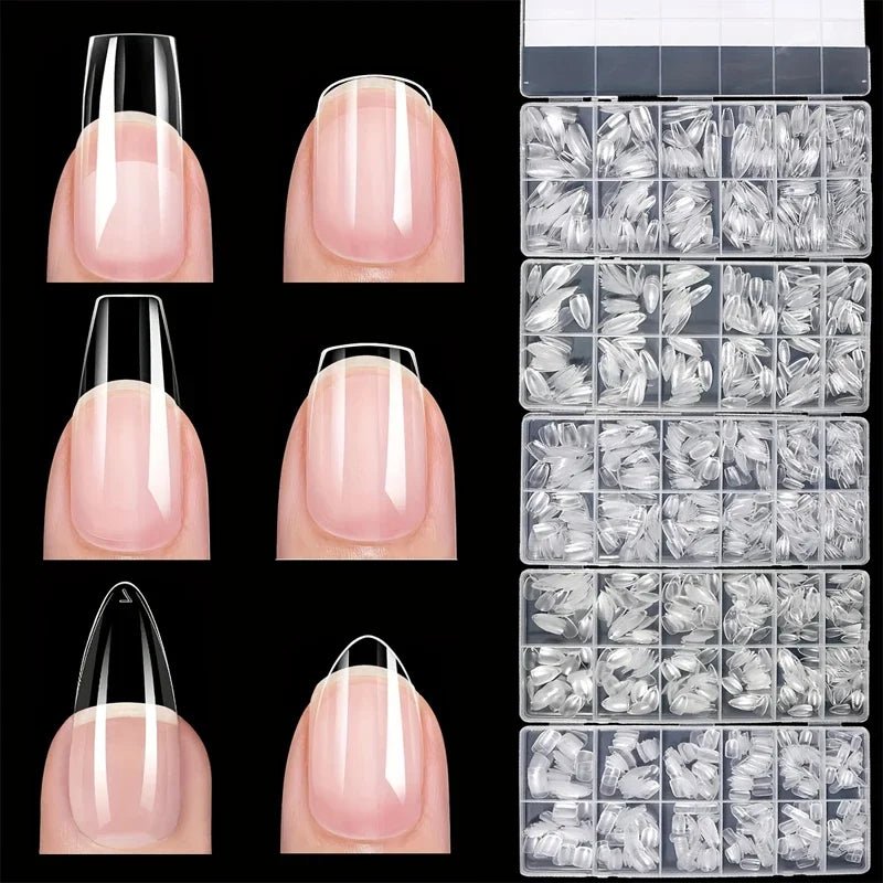 600 pièces capsule , en amande pour tout type de pose !
