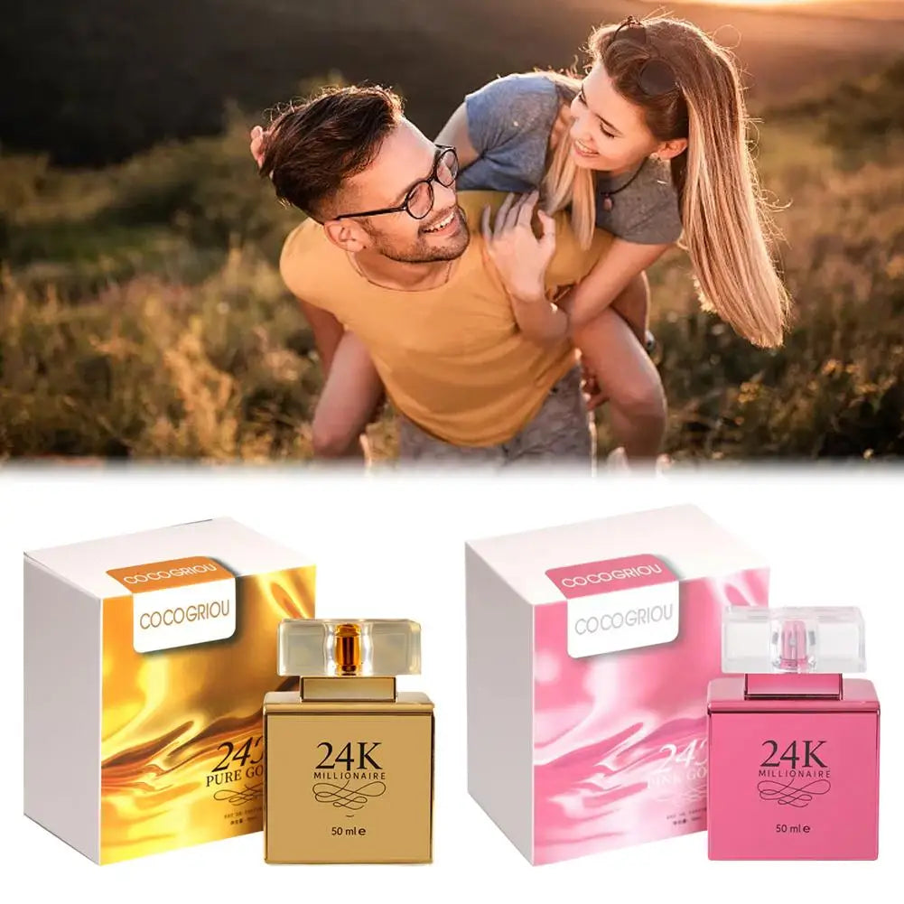 Parfum pour femme 24K Pure Gold, parfums sucrés, fragrance longue tenue, eau de parfum fruitée, eau de parfum aux fleurs d'orange