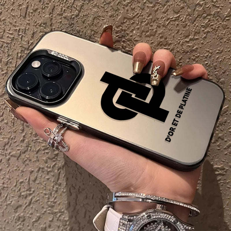 Coque Rappeur JuL C'est Pas Des Lol pour iPhone 17 16 15 14 13 12 11 Pro Max XS X XR 8 7 Plus, placage antichoc, mat
