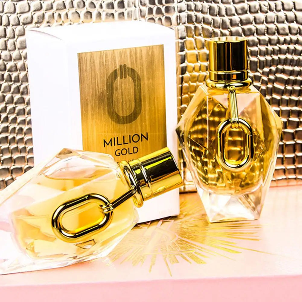 Millions d'or pour femmes EDP |   Parfum floral oriental longue durée avec rose, patchouli & Oud |   Parfum Woody de luxe