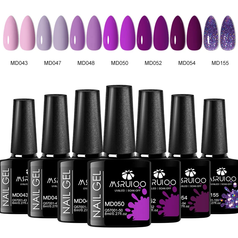 Ensemble de vernis à ongles gel UV, kit de manucure longue durée !