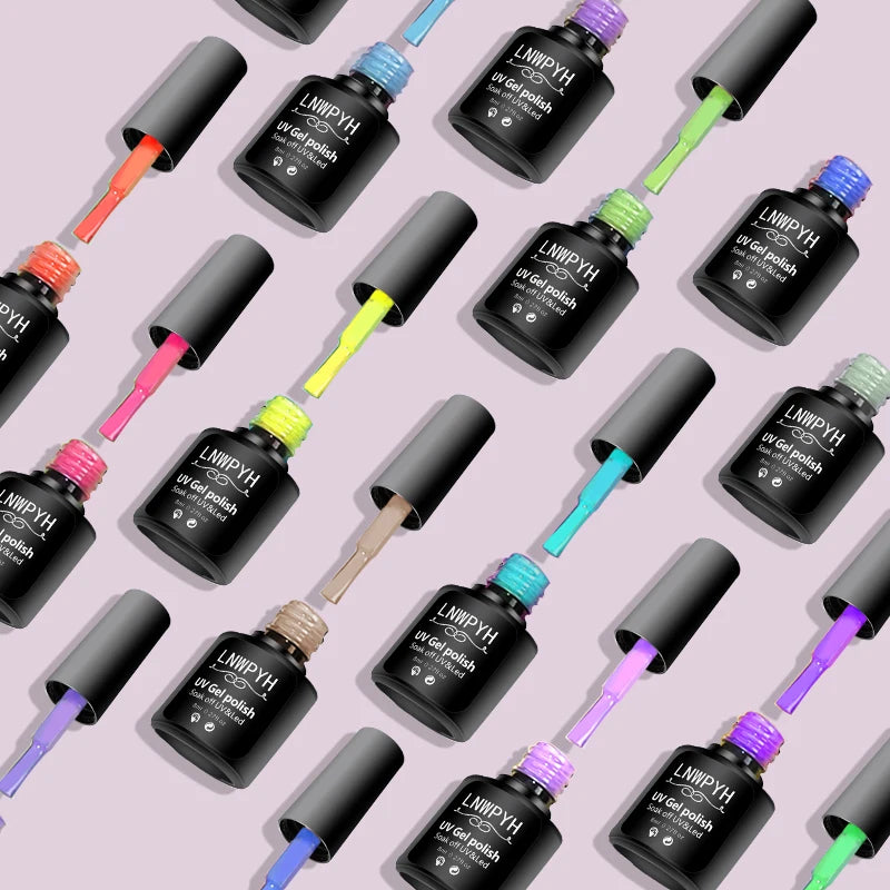 Kit de vernis à ongles COMPLET ! En acrylique, ensemble de Gel Poly avec lampe à ongles, Extension d'ongles, Gel à contruction pour avoir de magnifiques ongles ! 🎗️