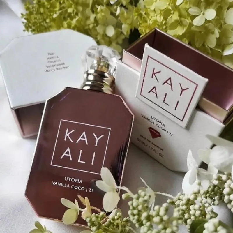Parfum Unisexe Kayali 100ml Longue Durée Floral Fruité Vanille Bonbon Sucre de Rose