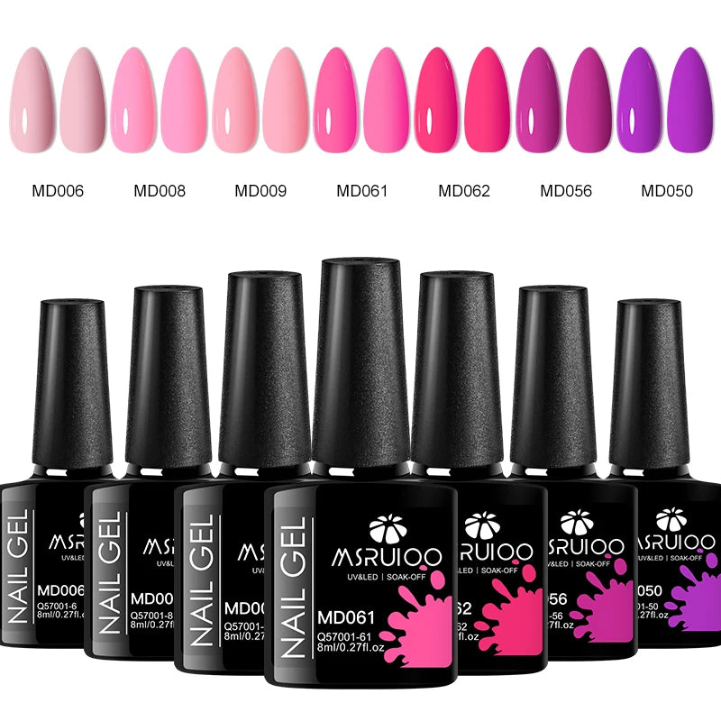 Ensemble de vernis à ongles gel UV, kit de manucure longue durée !