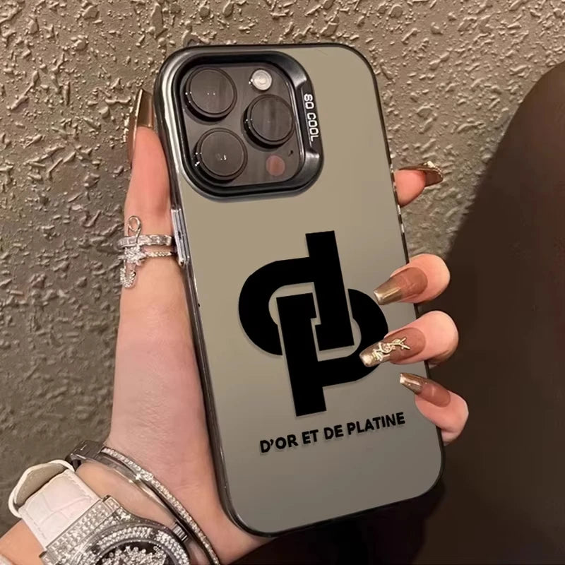 Coque Rappeur JuL C'est Pas Des Lol pour iPhone 17 16 15 14 13 12 11 Pro Max XS X XR 8 7 Plus, placage antichoc, mat