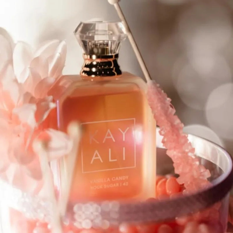 Parfum Unisexe Kayali 100ml Longue Durée Floral Fruité Vanille Bonbon Sucre de Rose