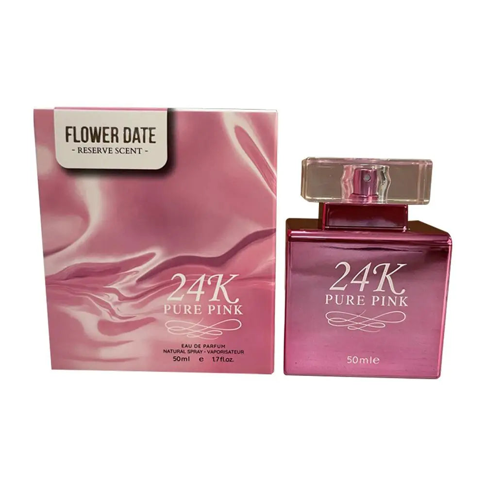 Parfum pour femme 24K Pure Gold, parfums sucrés, fragrance longue tenue, eau de parfum fruitée, eau de parfum aux fleurs d'orange