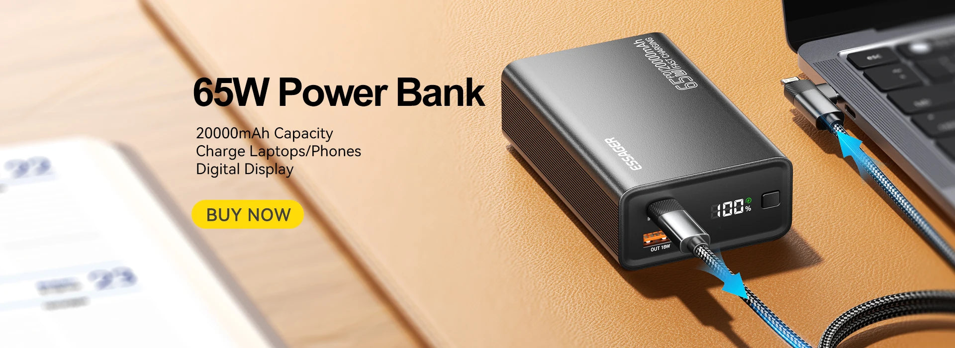 Essager-Batterie externe magnétique sans fil mince, 20W, 5000mAh, charge rapide, portable, Magsafe, iPhone 16, 15, 14, 13