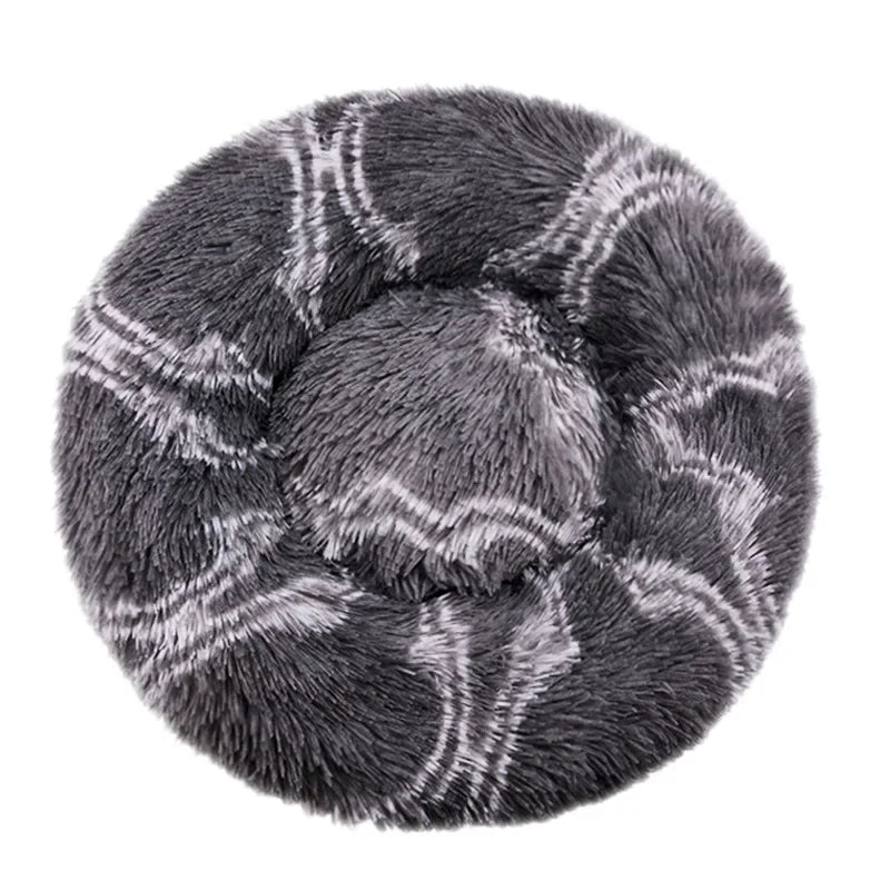Lit rond pour animaux de compagnie, 40 à 90cm, 6 tailles, pour grand chien, lit Super doux pour chats & chiens