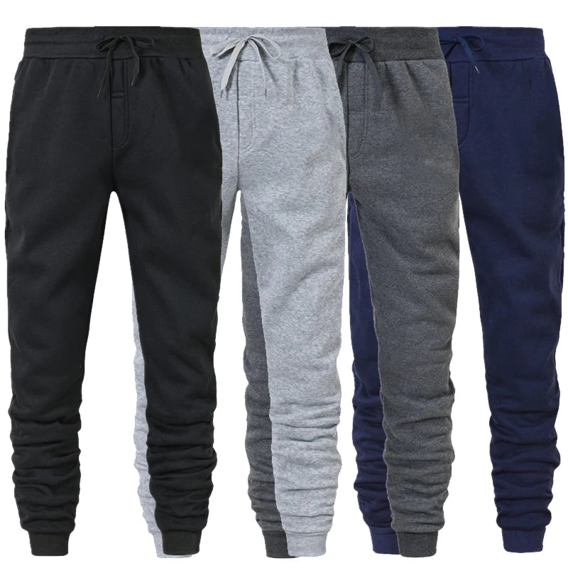 Viser de sport longs décontractés pour hommes, pantalons de survêtement de jogging, jogging d'entraînement, jogging de gym, mode