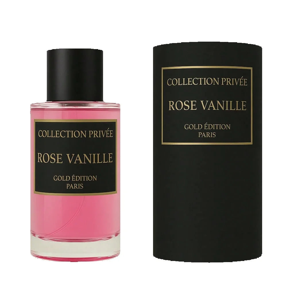 COLLECTION PRIVE GOLD EDITION – ROSE VANILLE 50ML EAU DE PARFUM – POUR FEMME