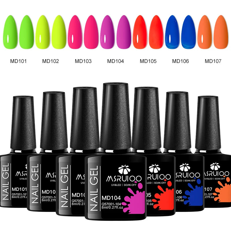 Ensemble de vernis à ongles gel UV, kit de manucure longue durée !