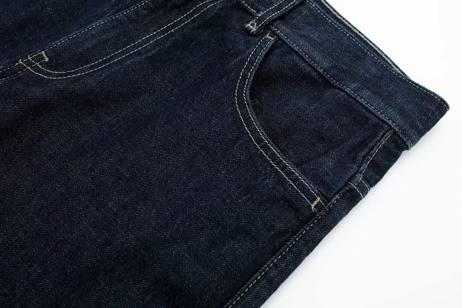 HH femmes mode Denim ensemble décontracté revers à manches longues veste courte boutons femme Vintage jambe large jean ample pantalons longs