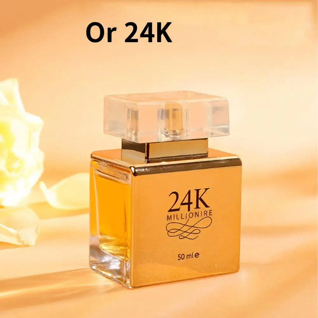 Parfum pour femme 24K Pure Gold, parfums sucrés, fragrance longue tenue, eau de parfum fruitée, eau de parfum aux fleurs d'orange