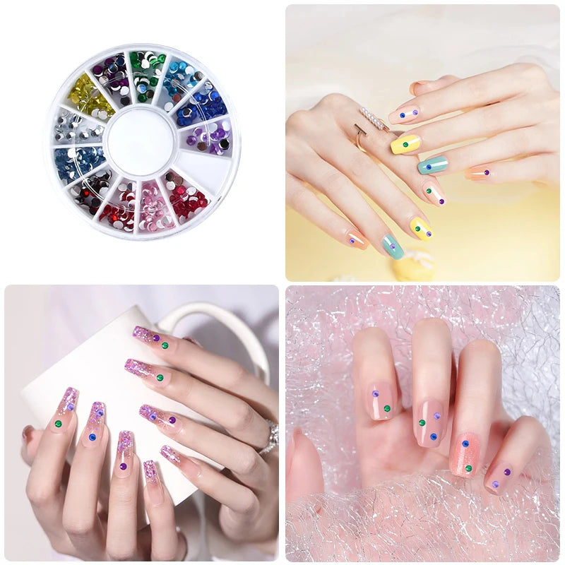 Kit de vernis à ongles COMPLET ! En acrylique, ensemble de Gel Poly avec lampe à ongles, Extension d'ongles, Gel à contruction pour avoir de magnifiques ongles ! 🎗️