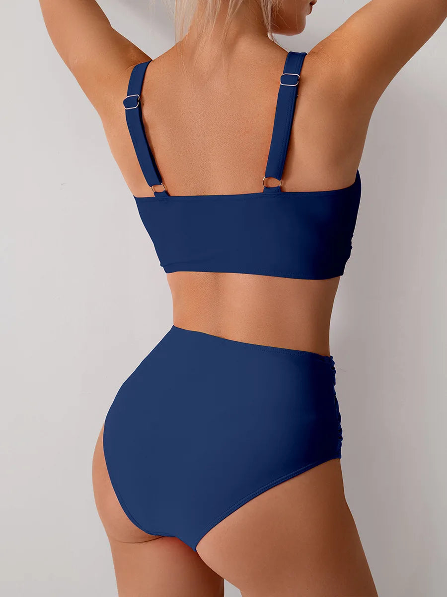 Été Sexy Bikinis Push Up maillots de bain femmes maillots de bain pour femme plage maillot de bain maillots de bain taille haute Bikini ensemble piscine baigneur