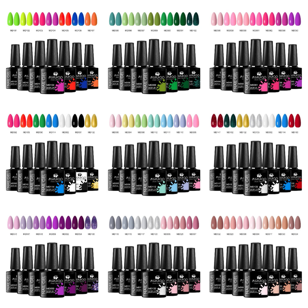 Ensemble de vernis à ongles gel UV, kit de manucure longue durée !