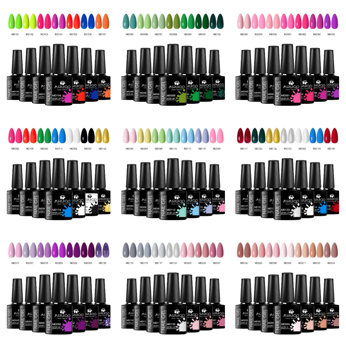 Ensemble de vernis à ongles gel UV, kit de manucure longue durée !