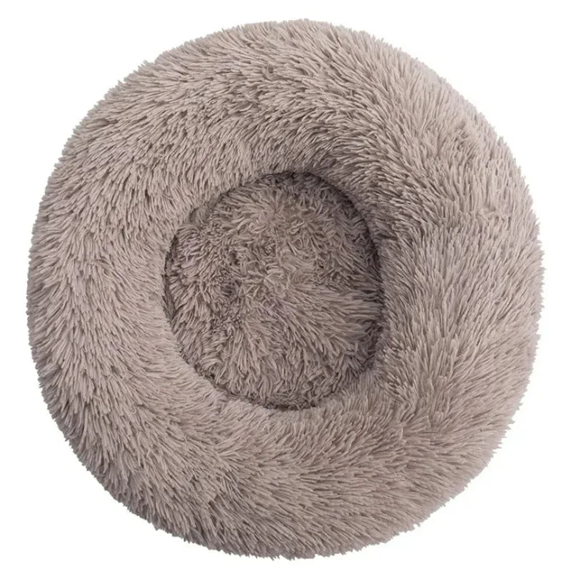 Lit rond pour animaux de compagnie, 40 à 90cm, 6 tailles, pour grand chien, lit Super doux pour chats & chiens