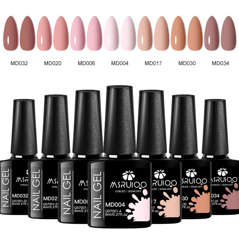 Ensemble de vernis à ongles gel UV, kit de manucure longue durée !