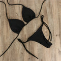 Maillot de bain d'été femmes Sexy Bikini ensemble push-up rembourré soutien-gorge string deux pièces maillots de bain maillots de bain maillot de bain femme Sexy maillots de bain