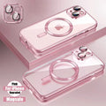 Coque en silicone ultra-mince plaquée transparente pour iPhone 16 15 14 13 12 11 Pro Max 16 Plus