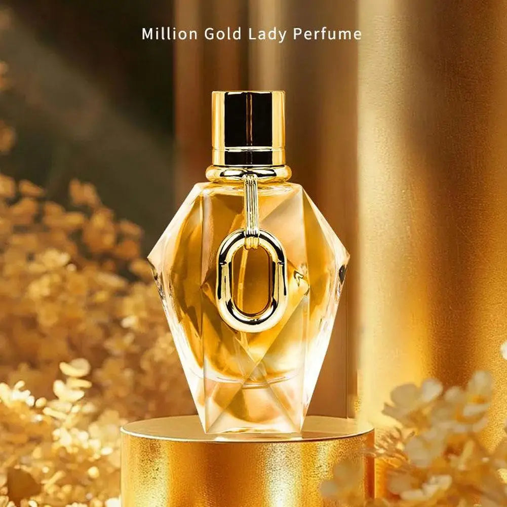 Millions d'or pour femmes EDP |   Parfum floral oriental longue durée avec rose, patchouli & Oud |   Parfum Woody de luxe