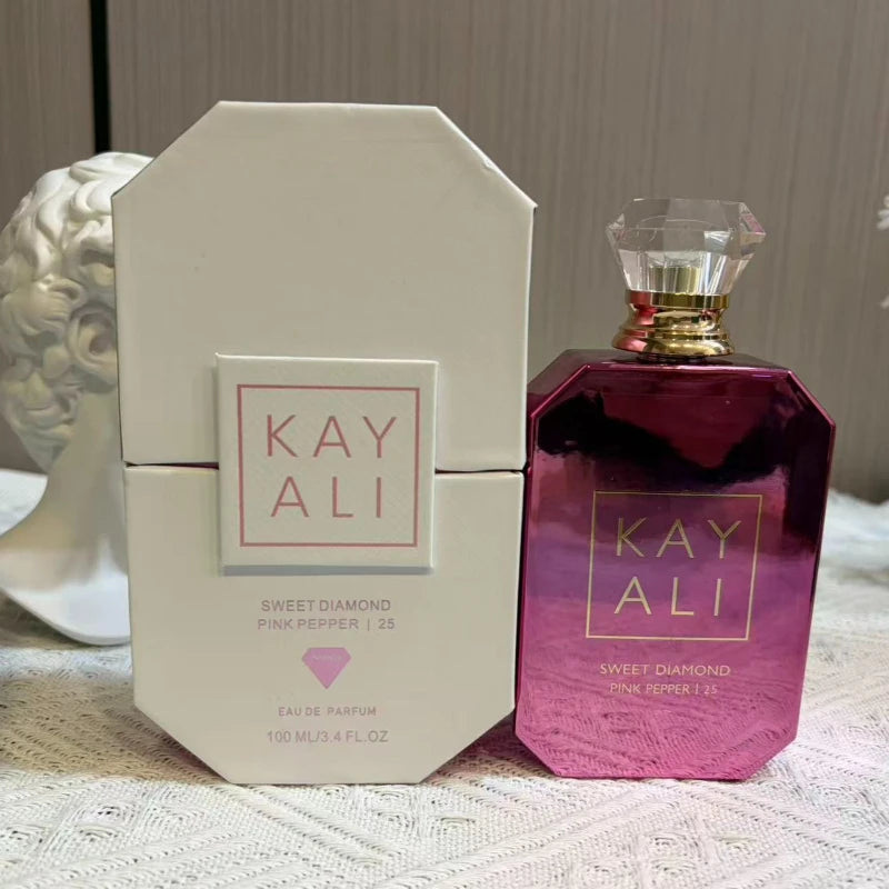 Parfum Unisexe Kayali 100ml Longue Durée Floral Fruité Vanille Bonbon Sucre de Rose